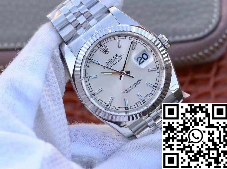 36MM Silver Factory Datejust Rolex 116234 AR Dial V2 0220